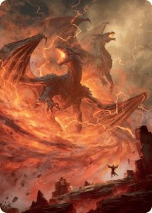 Rite of the Dragoncaller Art Card (38/54) [Foundations Art Series] | Exor Games New Glasgow