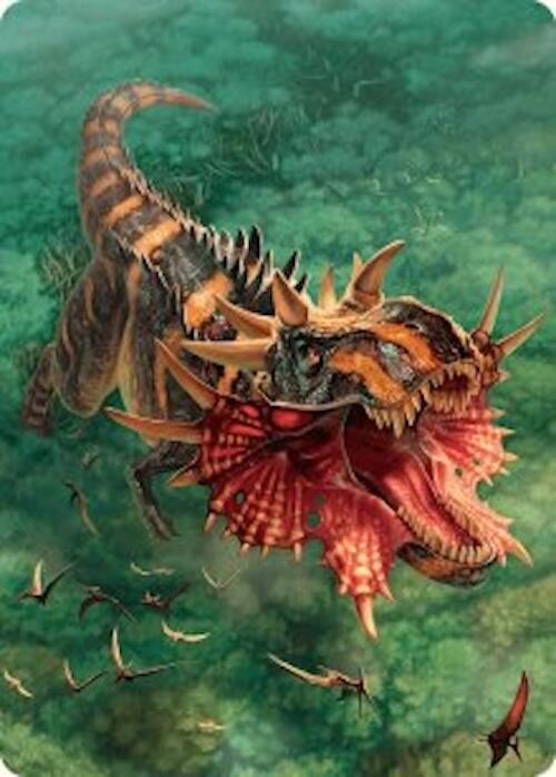 Gigantosaurus Art Card (53/54) [Foundations Art Series] | Exor Games New Glasgow