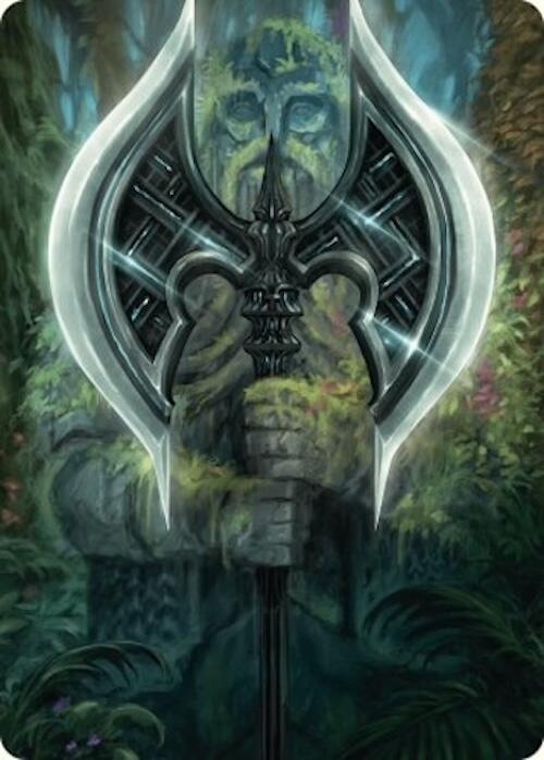 Leyline Axe Art Card (49/54) [Foundations Art Series] | Exor Games New Glasgow