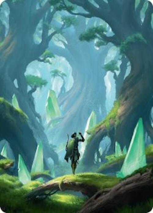 Forest Art Card (25/54) [Foundations Art Series] | Exor Games New Glasgow