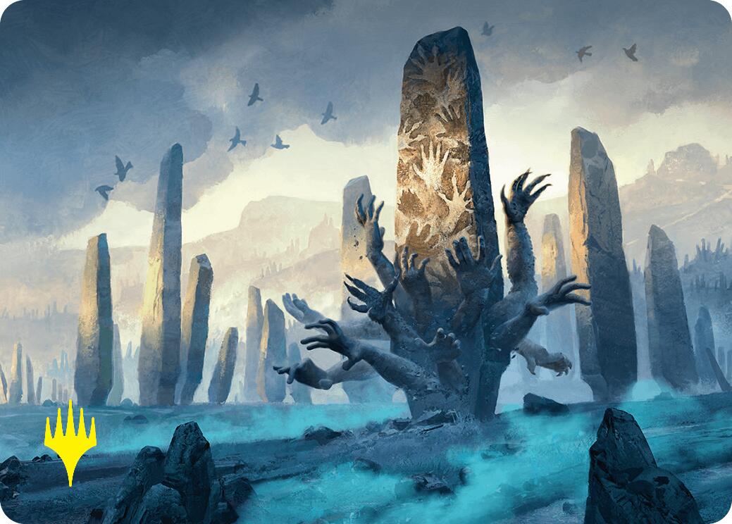 Soulstone Sanctuary Art Card (19/54) (Gold-Stamped Signature) [Foundations Art Series] | Exor Games New Glasgow