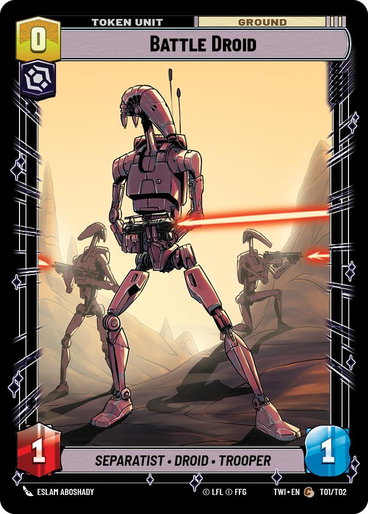 Battle Droid // Clone Trooper (T01 // T02) (T01 // T02) [Twilight of the Republic] | Exor Games New Glasgow