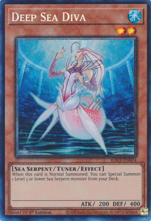 Deep Sea Diva (CR) [RA03-EN004] Prismatic Collector's Rare | Exor Games New Glasgow