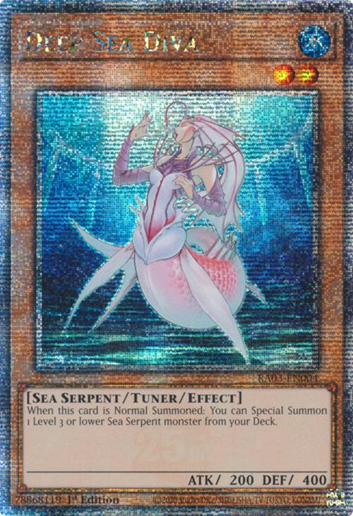 Deep Sea Diva (Quarter Century Secret Rare) [RA03-EN004] Quarter Century Secret Rare | Exor Games New Glasgow