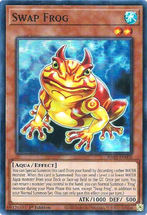 Swap Frog [RA03-EN005] Super Rare | Exor Games New Glasgow