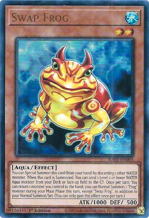 Swap Frog (UR) [RA03-EN005] Ultra Rare | Exor Games New Glasgow