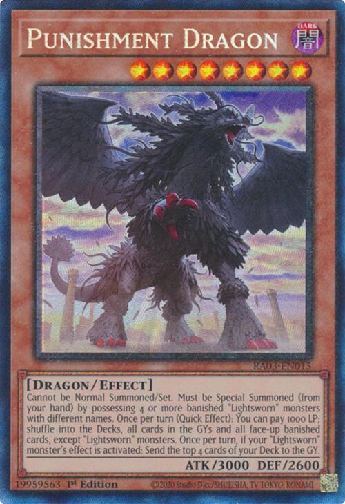 Punishment Dragon (CR) [RA03-EN015] Prismatic Collector's Rare | Exor Games New Glasgow