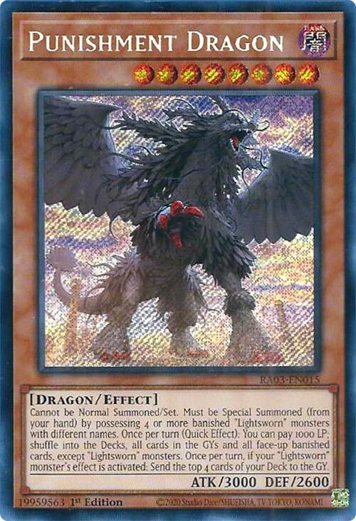 Punishment Dragon (Secret Rare) [RA03-EN015] Secret Rare | Exor Games New Glasgow
