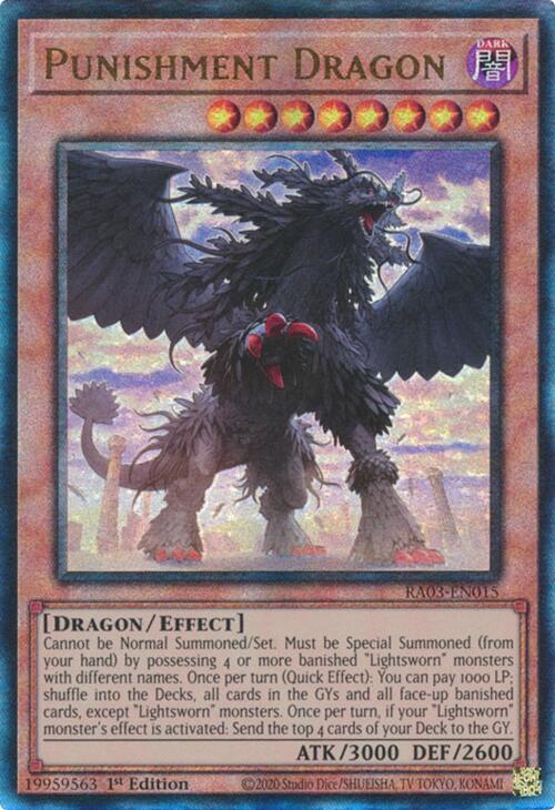 Punishment Dragon (UTR) [RA03-EN015] Prismatic Ultimate Rare | Exor Games New Glasgow
