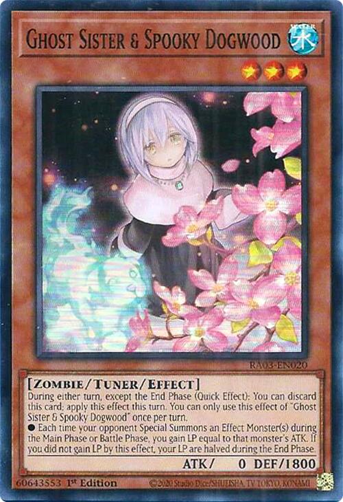 Ghost Sister & Spooky Dogwood [RA03-EN020] Super Rare | Exor Games New Glasgow