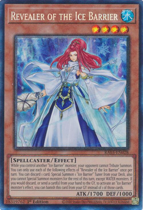 Revealer of the Ice Barrier (CR) [RA03-EN028] Prismatic Collector's Rare | Exor Games New Glasgow