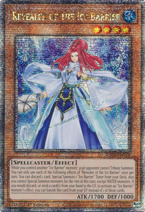 Revealer of the Ice Barrier (Quarter Century Secret Rare) [RA03-EN028] Quarter Century Secret Rare | Exor Games New Glasgow