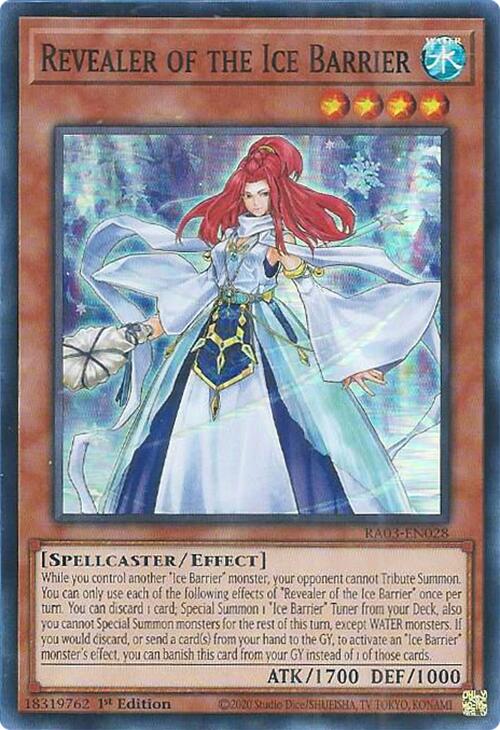 Revealer of the Ice Barrier [RA03-EN028] Super Rare | Exor Games New Glasgow