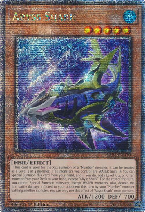 Abyss Shark (Quarter Century Secret Rare) [RA03-EN030] Quarter Century Secret Rare | Exor Games New Glasgow