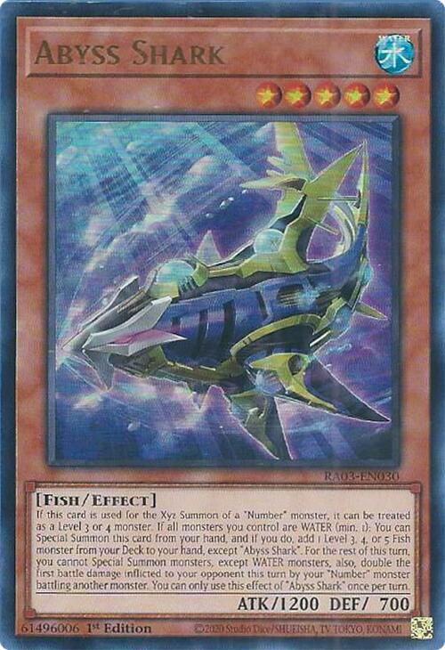 Abyss Shark (UR) [RA03-EN030] Ultra Rare | Exor Games New Glasgow