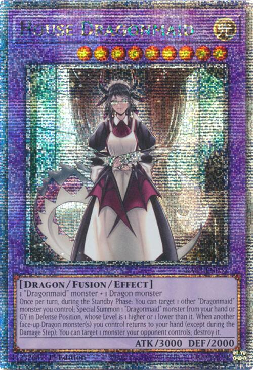 House Dragonmaid (Quarter Century Secret Rare) [RA03-EN037] Quarter Century Secret Rare | Exor Games New Glasgow