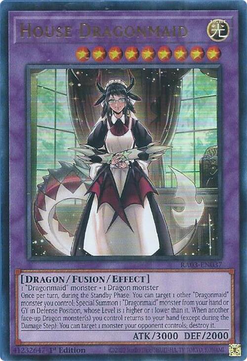 House Dragonmaid (UR) [RA03-EN037] Ultra Rare | Exor Games New Glasgow