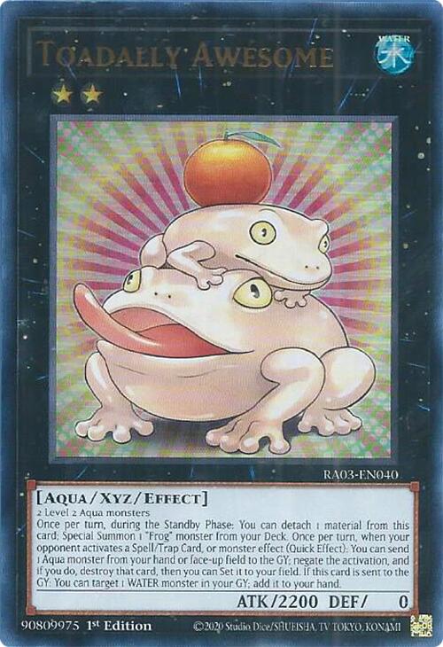 Toadally Awesome (UR) [RA03-EN040] Ultra Rare | Exor Games New Glasgow