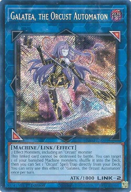 Galatea, the Orcust Automaton (Secret Rare) [RA03-EN044] Secret Rare | Exor Games New Glasgow