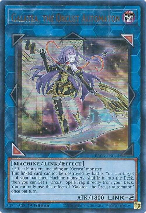 Galatea, the Orcust Automaton (UR) [RA03-EN044] Ultra Rare | Exor Games New Glasgow