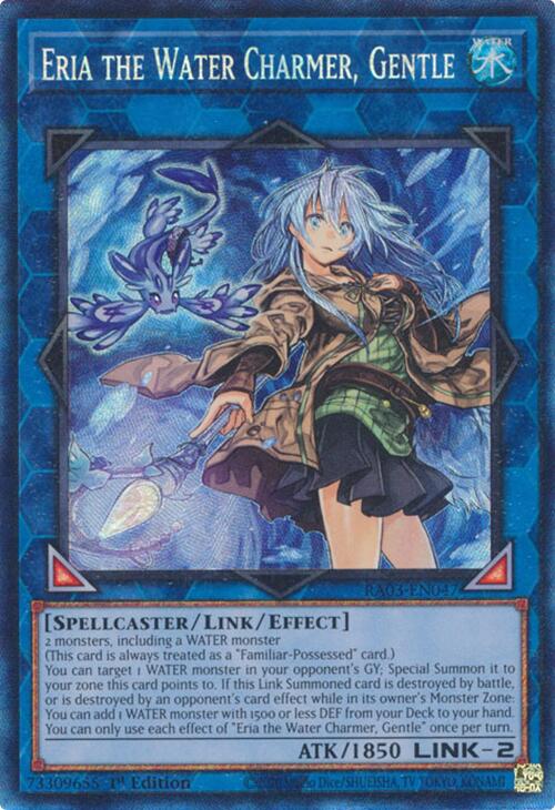 Eria the Water Charmer, Gentle (CR) [RA03-EN047] Prismatic Collector's Rare | Exor Games New Glasgow