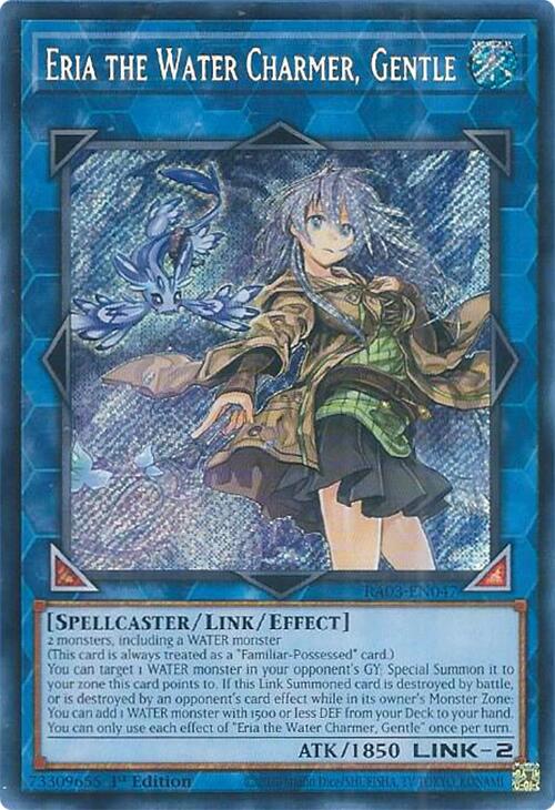 Eria the Water Charmer, Gentle (Secret Rare) [RA03-EN047] Secret Rare | Exor Games New Glasgow