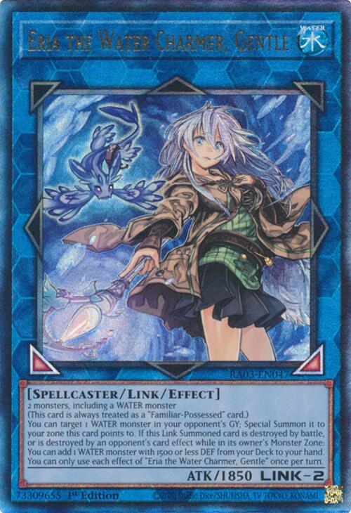 Eria the Water Charmer, Gentle (UTR) [RA03-EN047] Prismatic Ultimate Rare | Exor Games New Glasgow