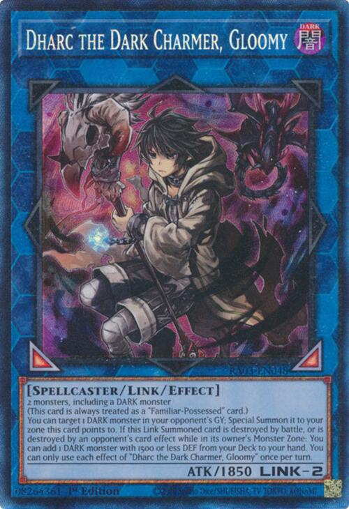 Dharc the Dark Charmer, Gloomy (CR) [RA03-EN048] Prismatic Collector's Rare | Exor Games New Glasgow