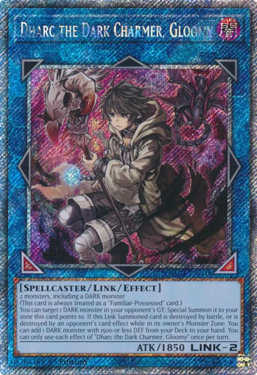 Dharc the Dark Charmer, Gloomy (Platinum Secret Rare) [RA03-EN048] Platinum Secret Rare | Exor Games New Glasgow