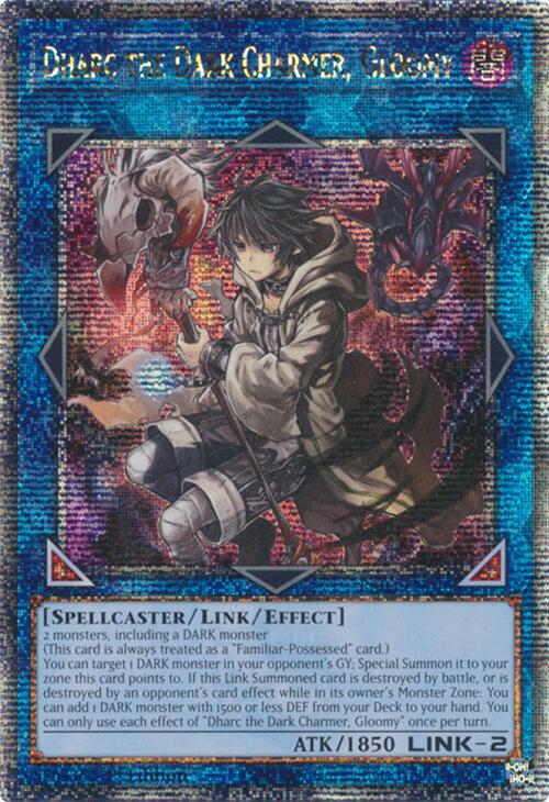 Dharc the Dark Charmer, Gloomy (Quarter Century Secret Rare) [RA03-EN048] Quarter Century Secret Rare | Exor Games New Glasgow