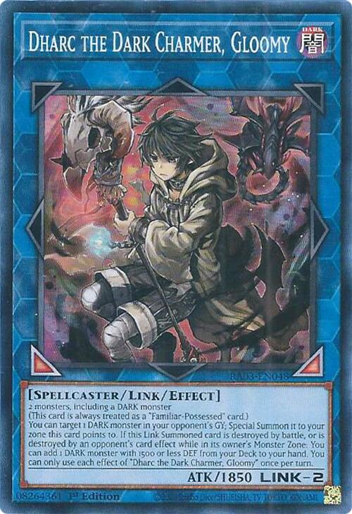 Dharc the Dark Charmer, Gloomy [RA03-EN048] Super Rare | Exor Games New Glasgow