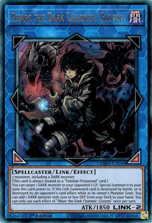 Dharc the Dark Charmer, Gloomy (UTR) [RA03-EN048] Prismatic Ultimate Rare | Exor Games New Glasgow