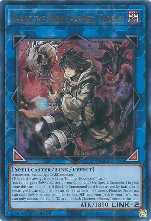 Dharc the Dark Charmer, Gloomy (UR) [RA03-EN048] Ultra Rare | Exor Games New Glasgow