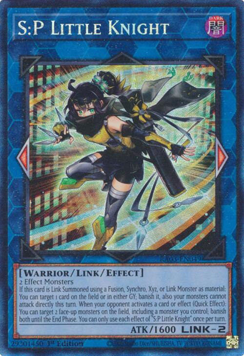 S:P Little Knight (CR) [RA03-EN049] Prismatic Collector's Rare | Exor Games New Glasgow