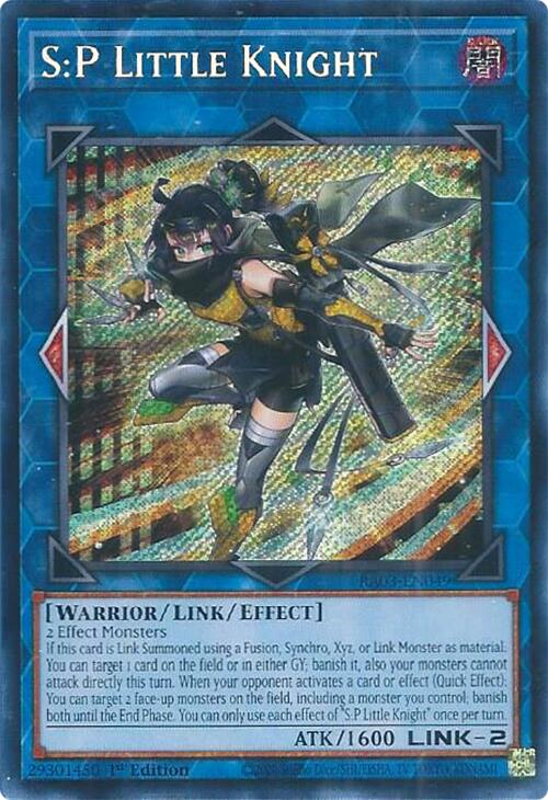 S:P Little Knight (Secret Rare) [RA03-EN049] Secret Rare | Exor Games New Glasgow