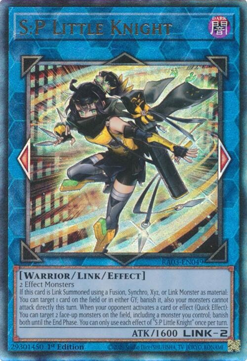 S:P Little Knight (UTR) [RA03-EN049] Prismatic Ultimate Rare | Exor Games New Glasgow