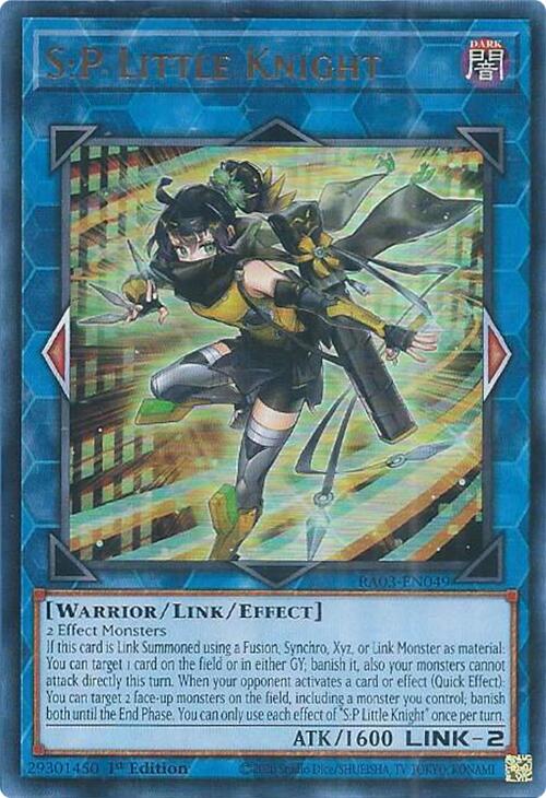 S:P Little Knight (UR) [RA03-EN049] Ultra Rare | Exor Games New Glasgow