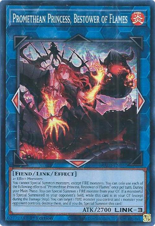 Promethean Princess, Bestower of Flames [RA03-EN050] Super Rare | Exor Games New Glasgow