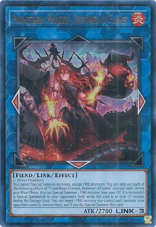 Promethean Princess, Bestower of Flames (UR) [RA03-EN050] Ultra Rare | Exor Games New Glasgow