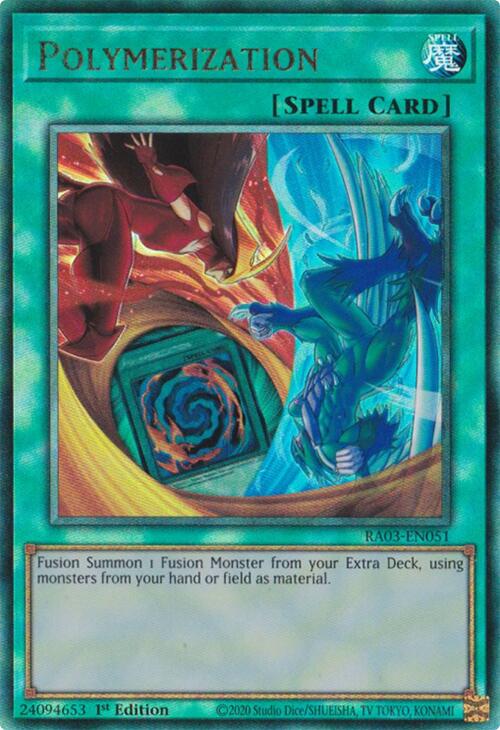 Polymerization (UTR) [RA03-EN051] Prismatic Ultimate Rare | Exor Games New Glasgow