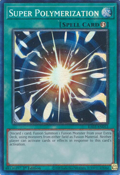 Super Polymerization (CR) [RA03-EN053] Prismatic Collector's Rare | Exor Games New Glasgow