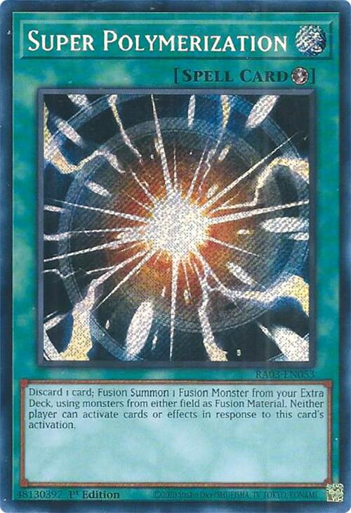 Super Polymerization (Secret Rare) [RA03-EN053] Secret Rare | Exor Games New Glasgow