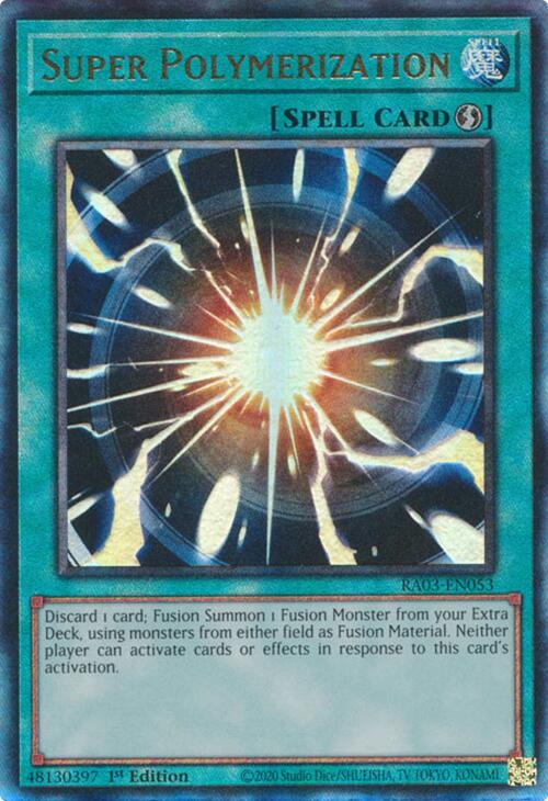 Super Polymerization (UTR) [RA03-EN053] Prismatic Ultimate Rare | Exor Games New Glasgow