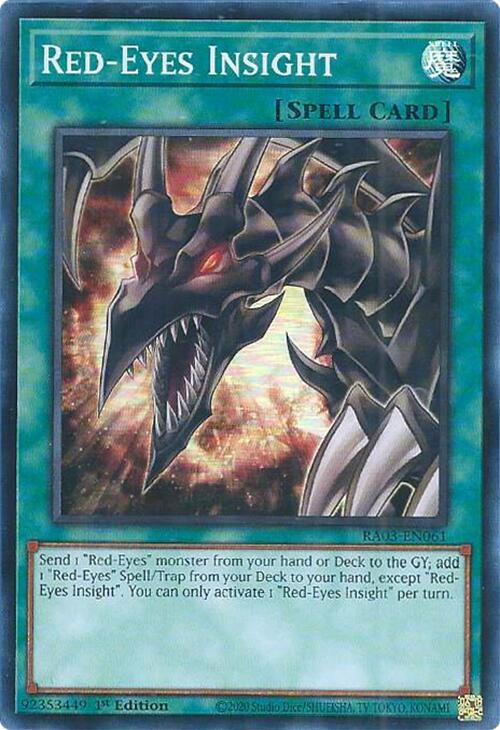 Red-Eyes Insight [RA03-EN061] Super Rare | Exor Games New Glasgow