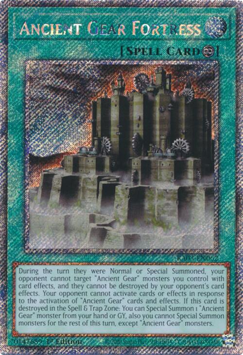 Ancient Gear Fortress (Platinum Secret Rare) [RA03-EN062] Platinum Secret Rare | Exor Games New Glasgow