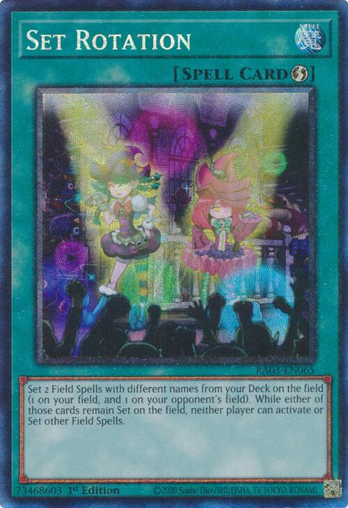 Set Rotation (CR) [RA03-EN065] Prismatic Collector's Rare | Exor Games New Glasgow