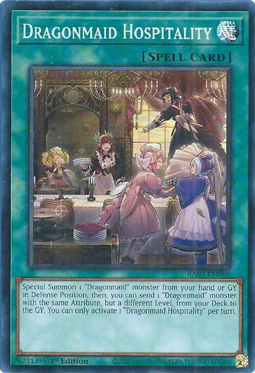 Dragonmaid Hospitality [RA03-EN068] Super Rare | Exor Games New Glasgow