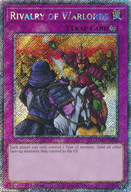 Rivalry of Warlords (Platinum Secret Rare) [RA03-EN075] Platinum Secret Rare | Exor Games New Glasgow