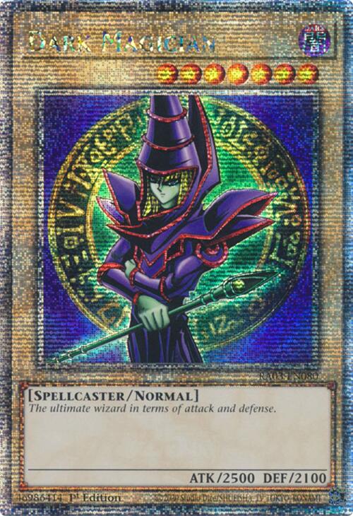 Dark Magician (Quarter Century Secret Rare) [RA03-EN080] Quarter Century Secret Rare | Exor Games New Glasgow