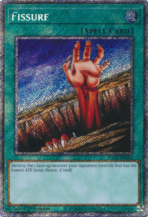 Fissure (Platinum Secret Rare) [RA03-EN084] Platinum Secret Rare | Exor Games New Glasgow